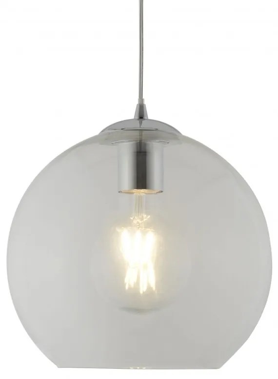Pendul design modern 25cm Balls crom/ clar 1621CL SRT