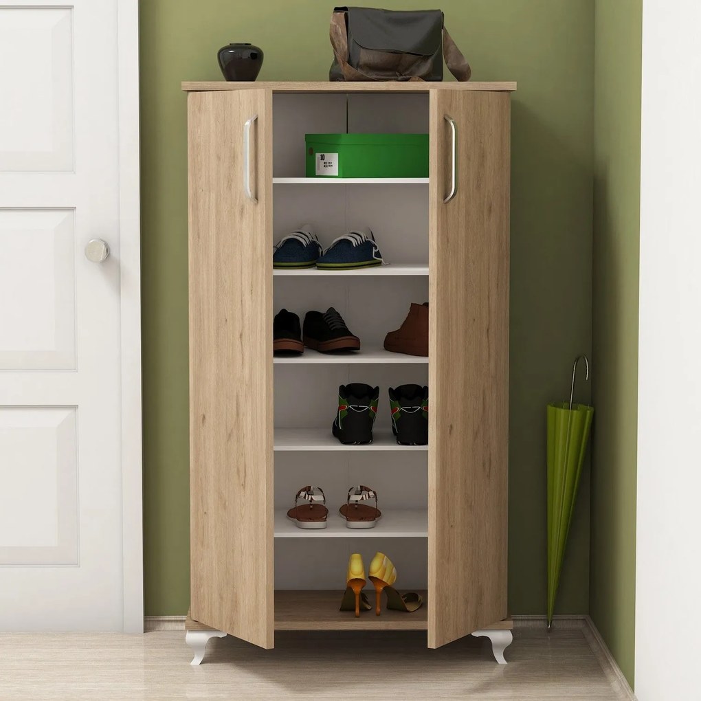 Comodă pentru pantofi Ari - Walnut