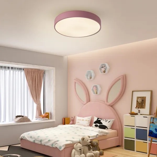 Brilagi - Plafonieră POOL LED/60W/230V 3000/4000/6000K 50 cm roz