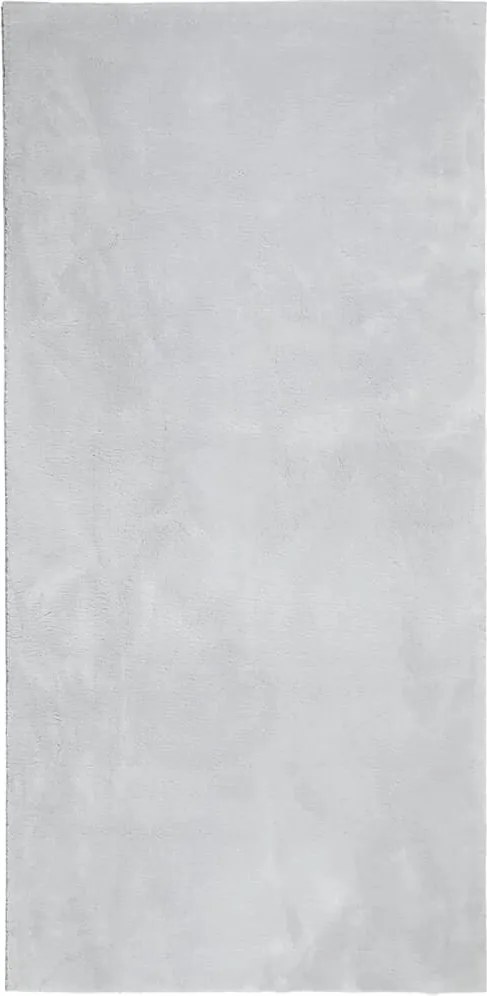 vidaXL Covor HUARTE, fir scurt, moale și lavabil, gri, 100x200 cm