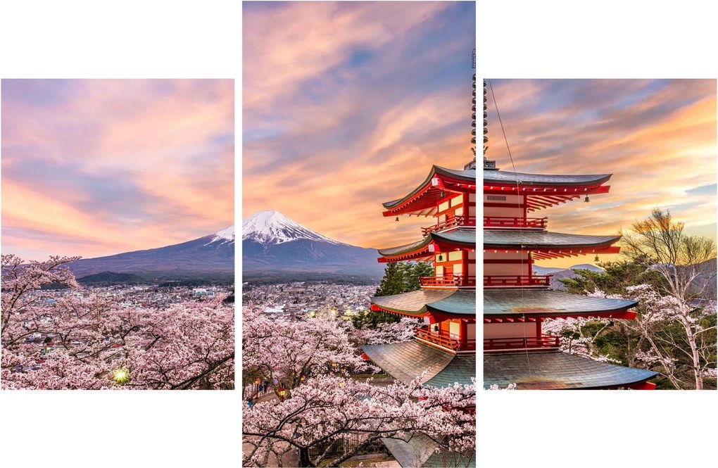 Tablou - Fuji,Japonia (90x60 cm)