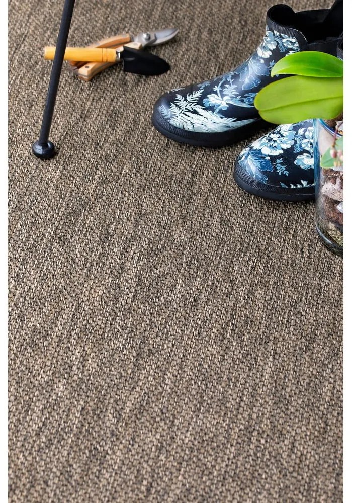 Covor de exterior maro tip traversă 250x80 cm Vagabond™ - Narma