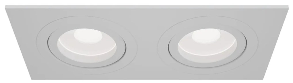 Corp incastrabil cu 2 spoturi directionabile Atom alb MY-DL024-2-02W