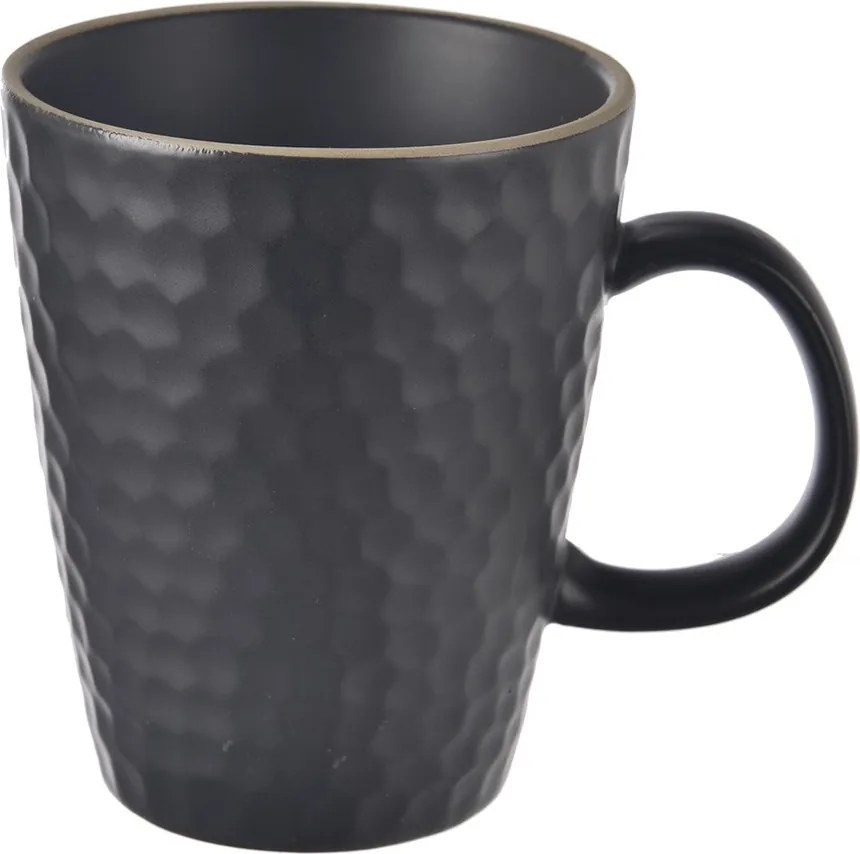 Cană neagră din ceramică 420 ml Tea Time – Orion