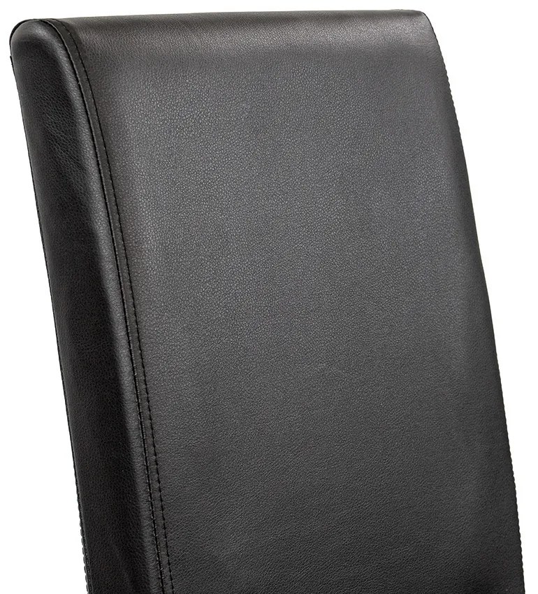 Set de masă Cadiz 6+1 negru-negru