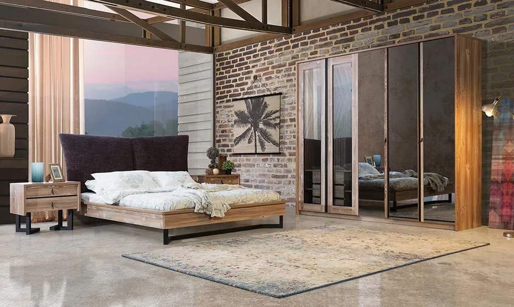 Troy Set de mobilă turcească pentru dormitor în stil Modern