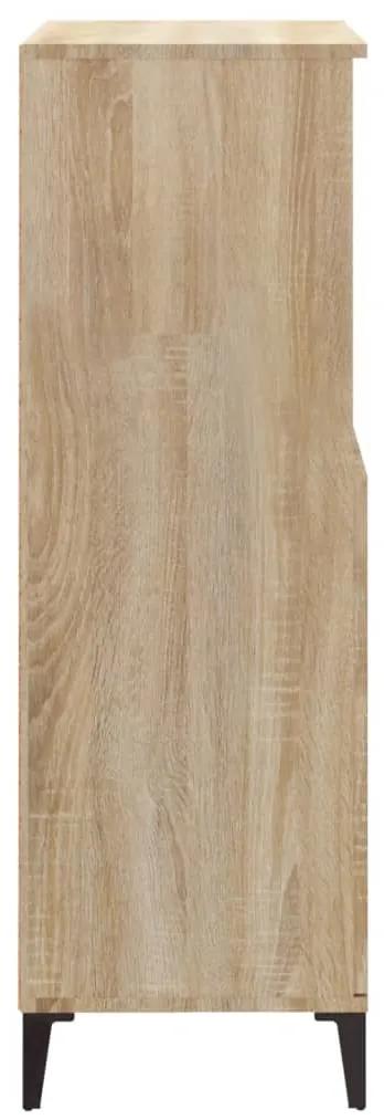 Dulap inalt, stejar sonoma, 60x36x110 cm, lemn prelucrat 1, Stejar sonoma
