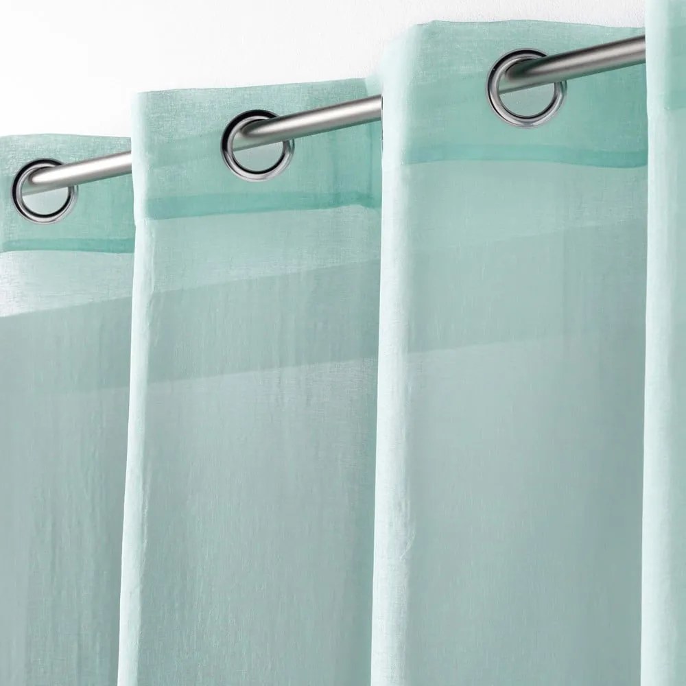 Perdea verde-mentă 140x280 cm Telma – douceur d'intérieur