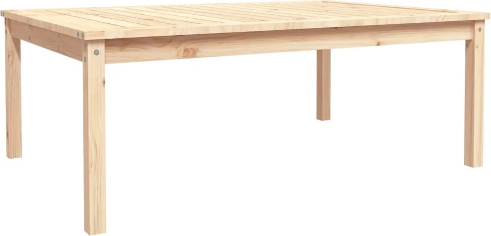 vidaXL Măsuță de grădină, 121x82,5x45 cm, lemn masiv de pin