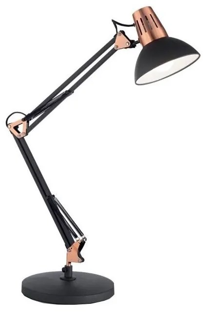 Ideal Lux - Lampă de masă WALLY, 1xE27/42W/230V, negru/cupru
