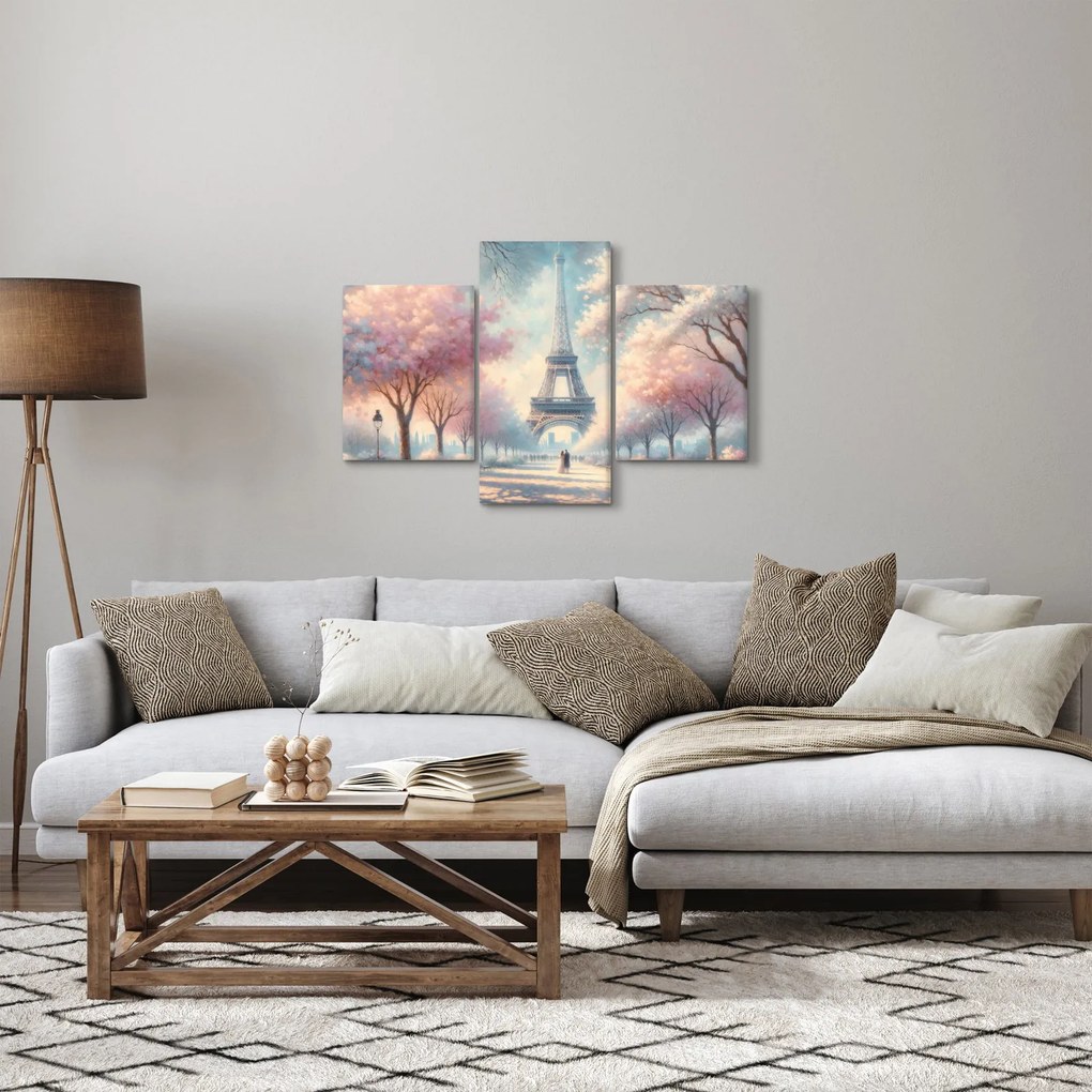 Tablou – Primăvară la Paris (90x60 cm)