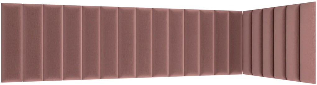 Panou de perete capitonat QUADRATTA 20x60 cm - mai multe culori Culoare: Gri inchis
