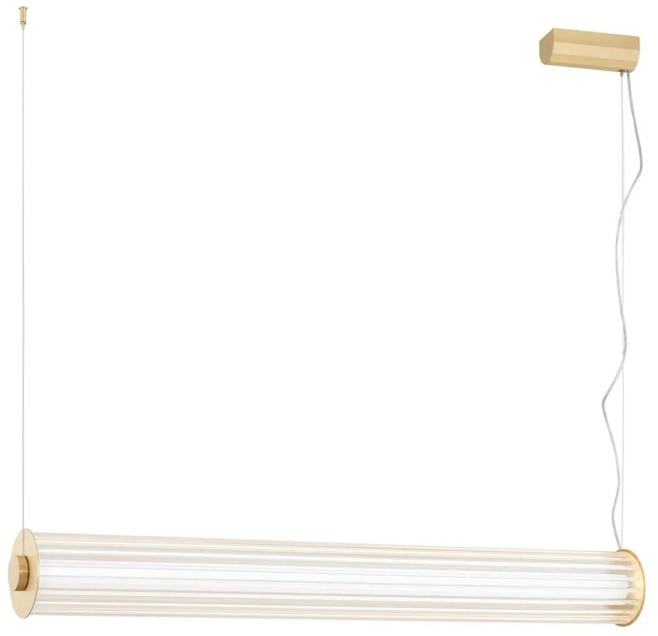Lustra LED eleganta realizata manual Hampton alama periata