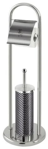 Set WC din inox Berlinger Haus Carbon PRO Line,80 cm