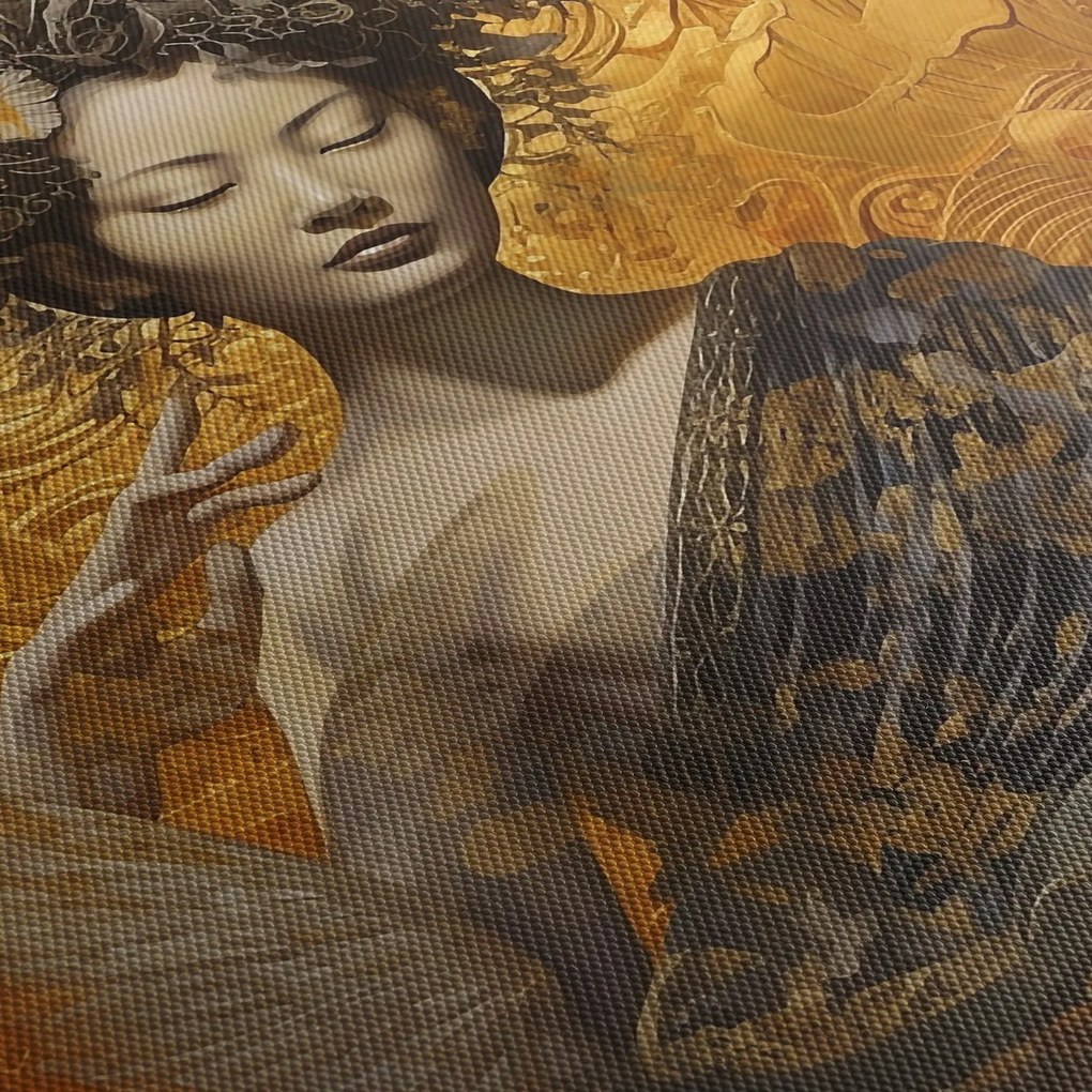 Tablou - Doamnă japoneză (120x50 cm)