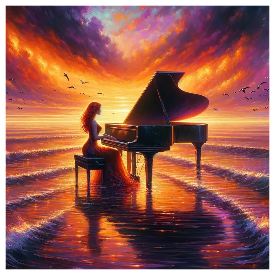 Tablou melodii în reflexii