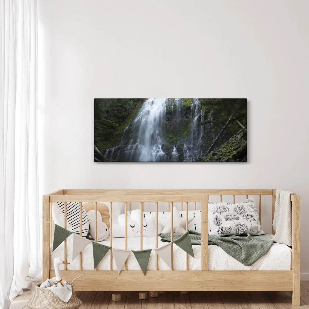 Tablou cu cascadă (120x50 cm)