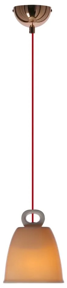 Lustră albă cu abajur din ceramică Sewilla – Candellux Lighting