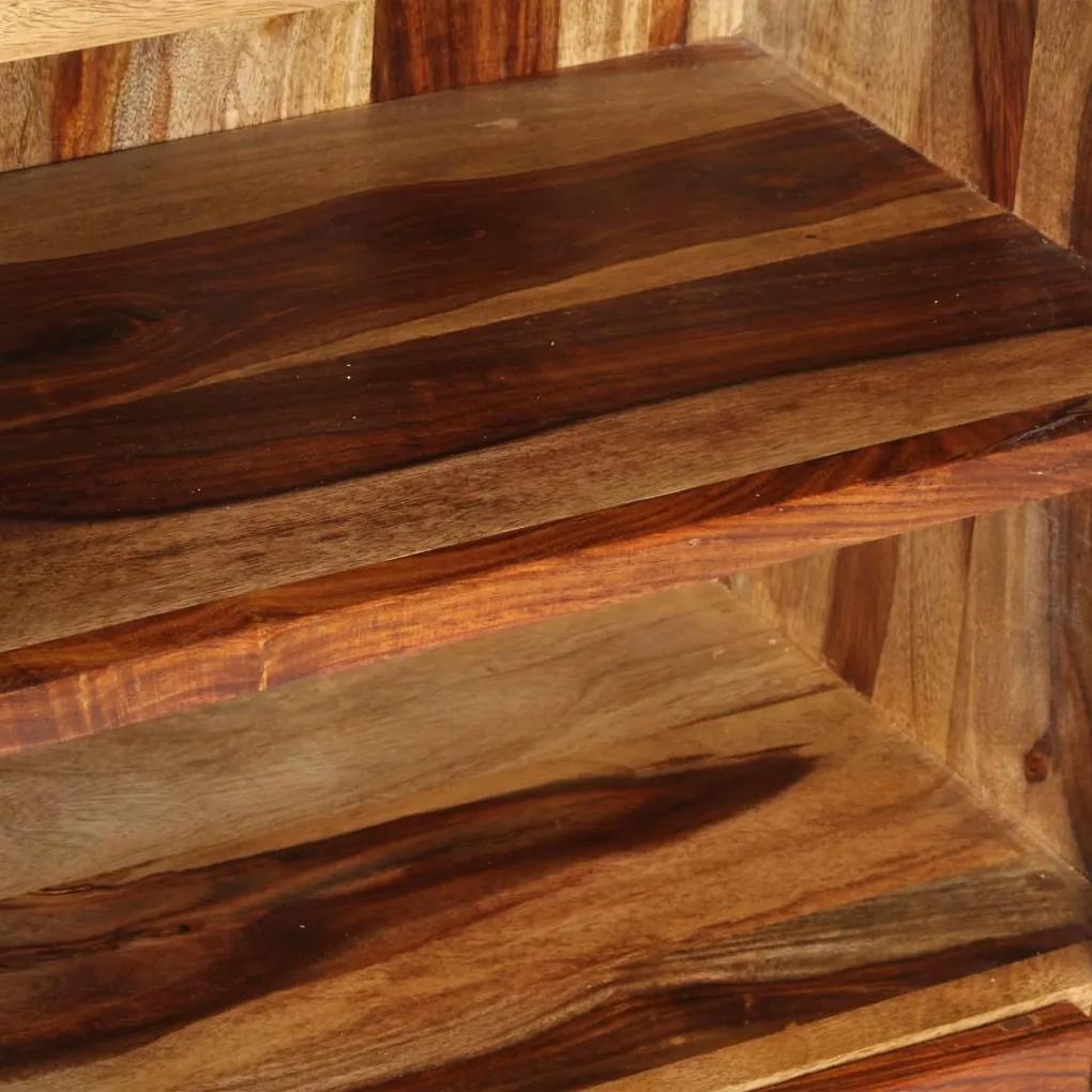 Dulap inalt, 50 x 30 x 108 cm, lemn masiv de sheesham