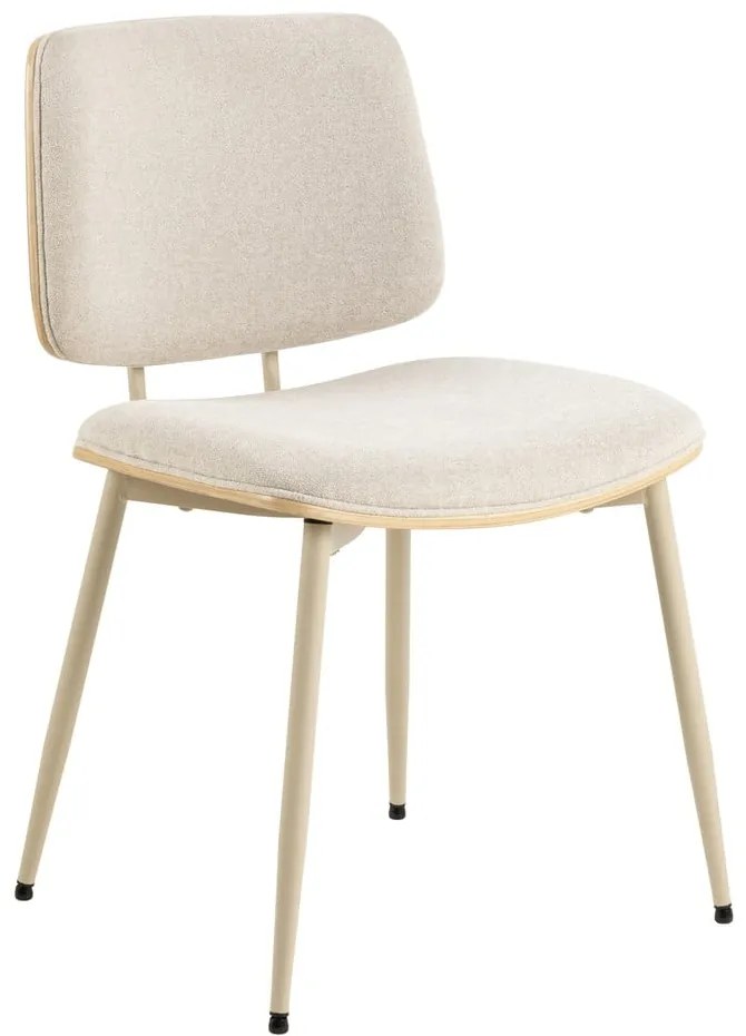 Scaun de dining crem Owen – Actona