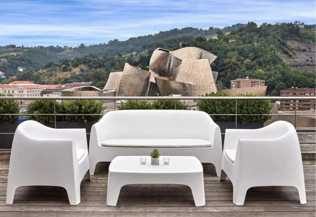 Set de 4 Canapele moderne de exterior / interior design premium SOLID SOFA 55022 Vondom