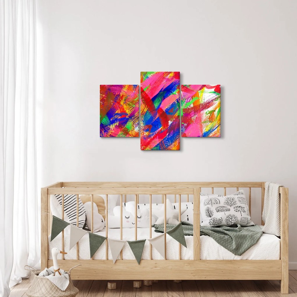 Tablou - Abstract colorat (90x60 cm)