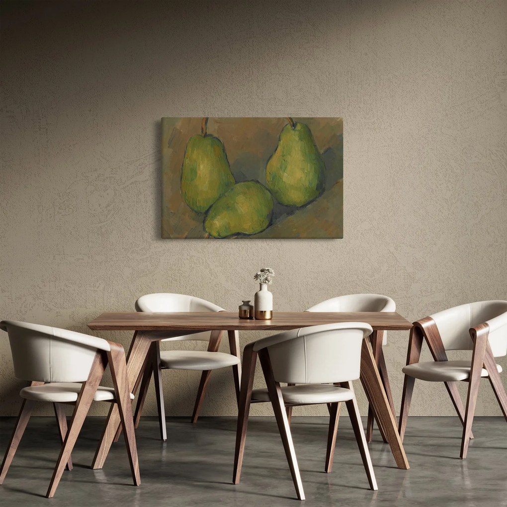 Tablou - Paul Cézanne, Three Pears, reproducere (90x60 cm)