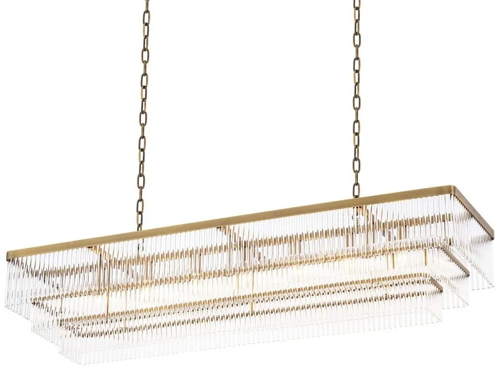 Lustra suspendata design LUX East rectangular, alama 115539 HZ