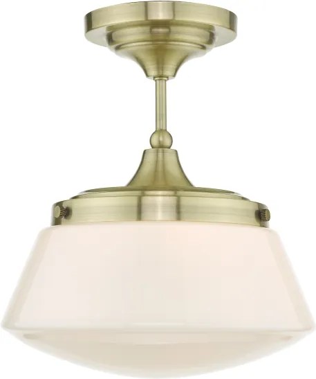 Där Lighting CAD0175 -Lustră aplicată pentru baie CADEN 1xE27/60W/230V IP44 alamă