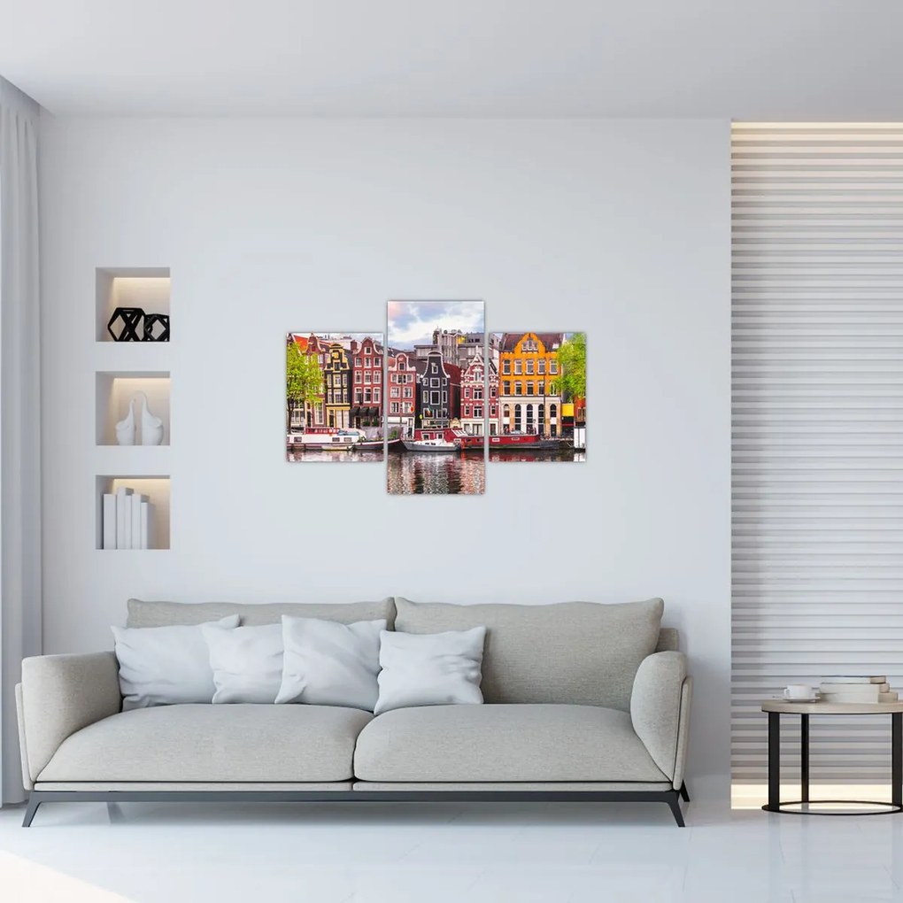 Tablou - Amsterdam, case de dans (90x60 cm)