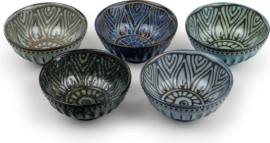 Boluri mici 5 buc. pentru servire din porțelan 150 ml Jara – Bredemeijer