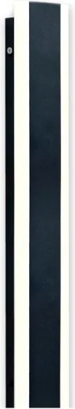 Aplică de perete pentru exterior LED MIRANA S LED/8W/230V 4000K IP44 30 cm neagră