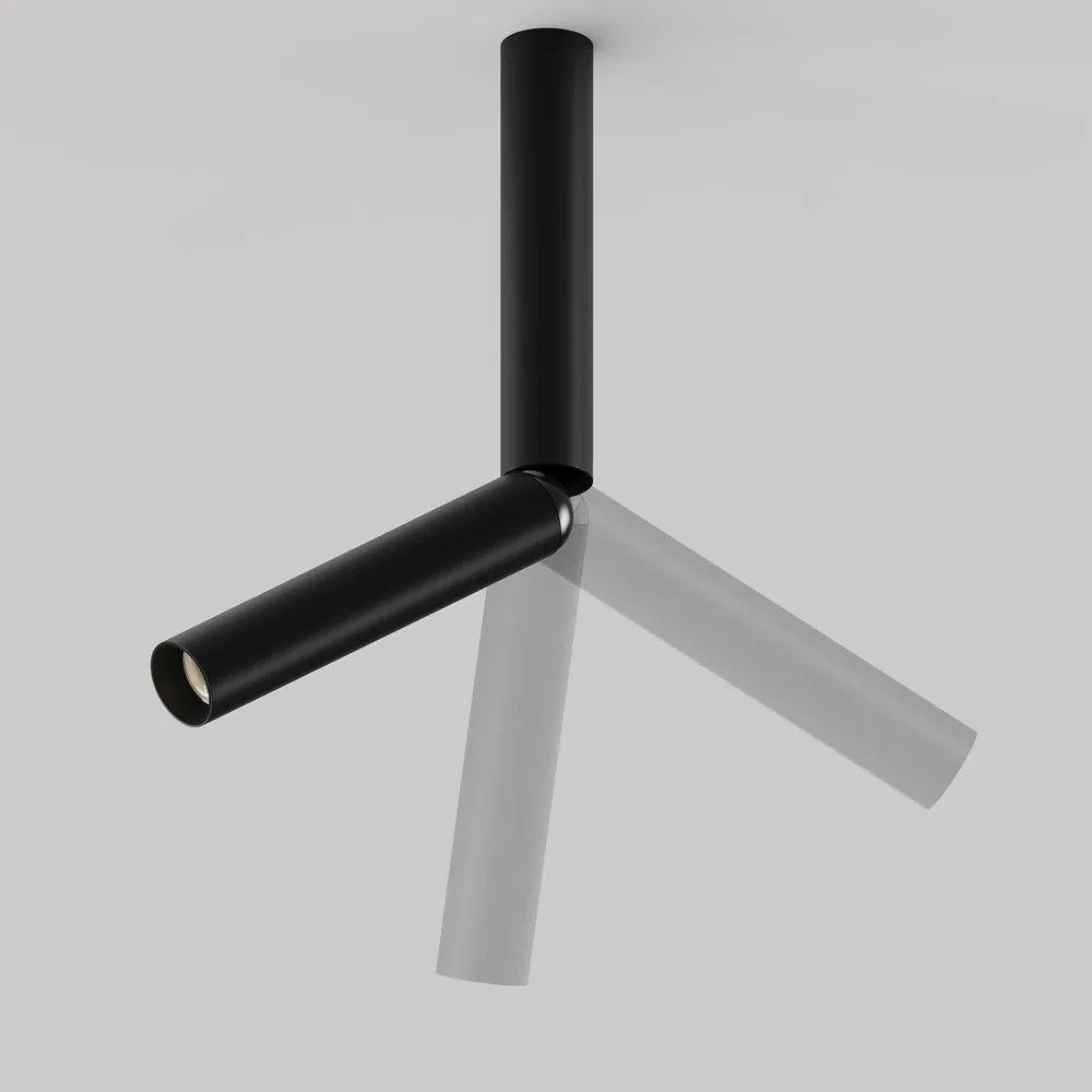 Spot LED aplicat stil minimalist Focus T negru