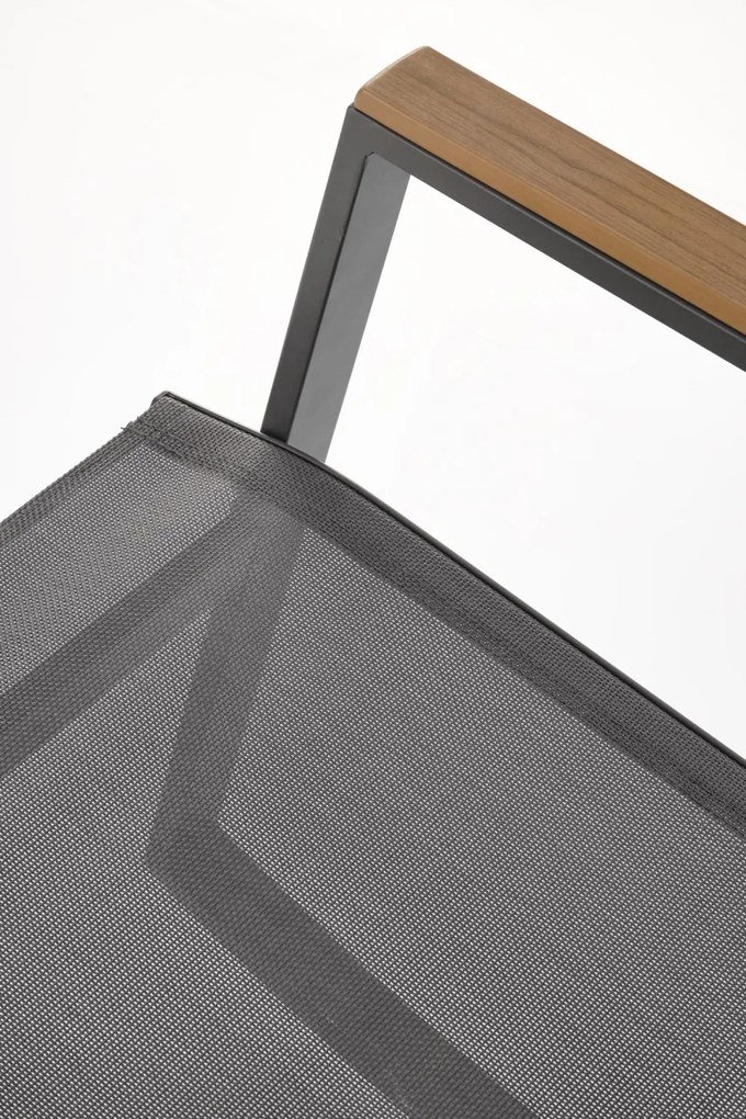 Scaun de gradina Zlatan gri/gri H97 cm