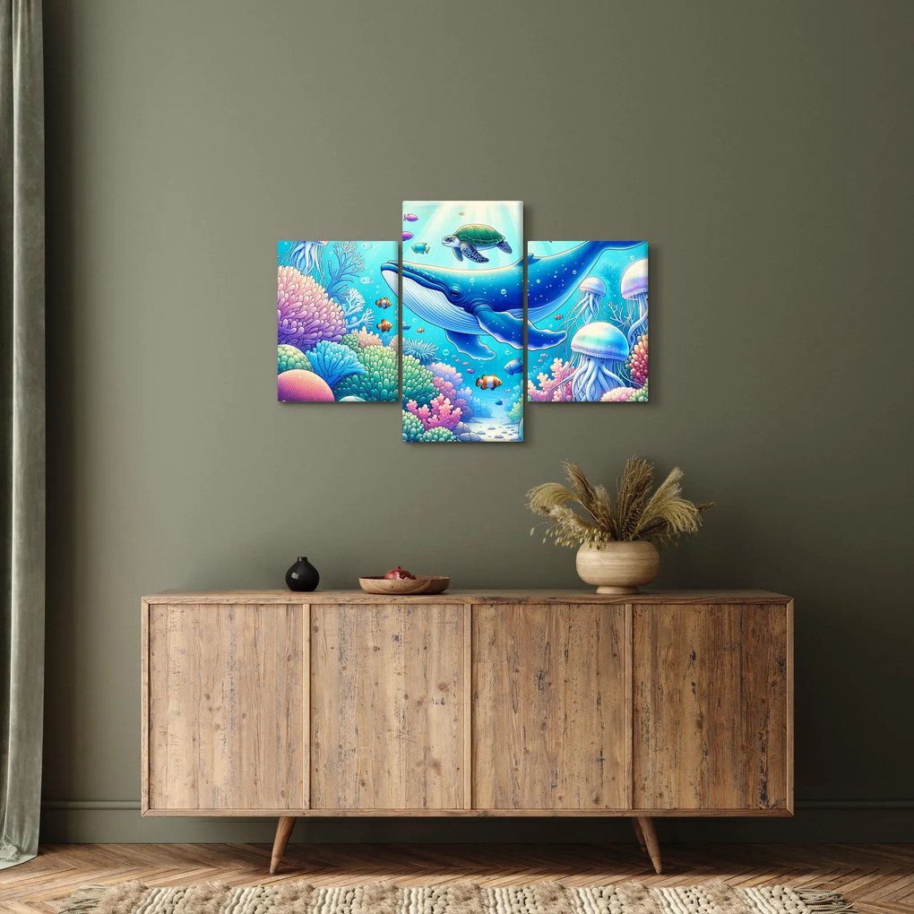 Tablou – Lume subacvatică (90x60 cm)