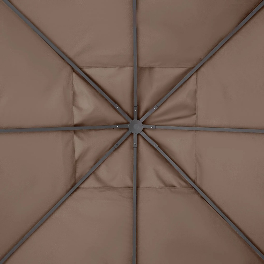 Acoperis de Schimb Outsunny 3x3m, din Poliester. 3x3m | Aosom RO