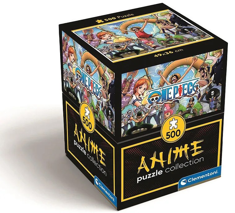 One Piece Ripped Puzzle Clementoni cu 500 piese