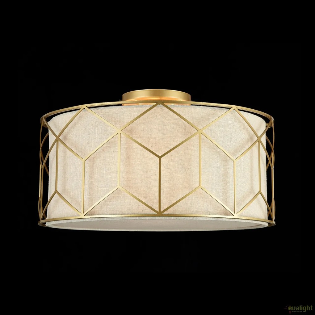 Lustra aplicata clasica diam.43cm Messina MYH223-PL-03-G
