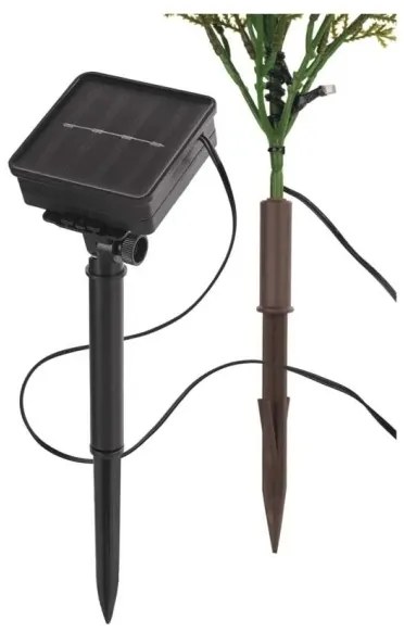 Decorațiune solară 50xLED/3W/1,2V 600 mAh IP44
