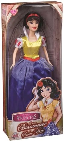 Papusa Alba ca Zapada 30 cm, Fashion Doll