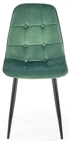 Scaun de masă KINDREL, 1 buc., verde închis