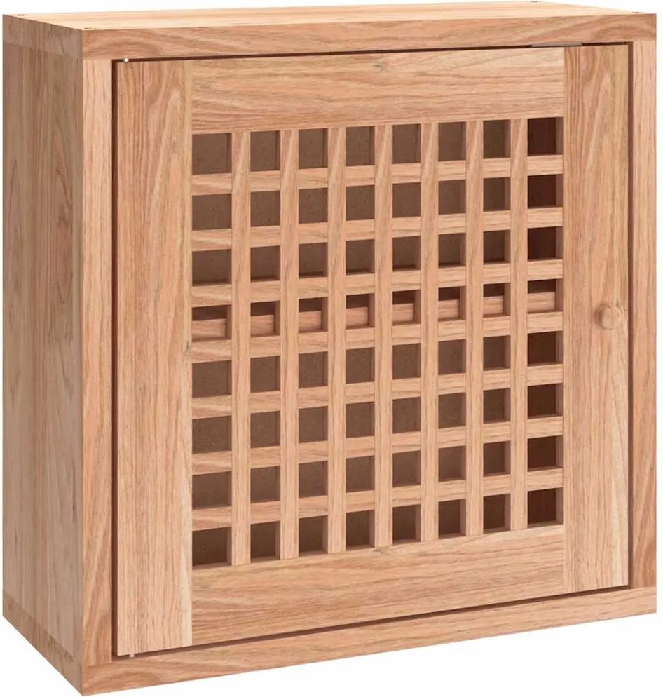 vidaXL Dulap de perete, 42x18x42 cm, lemn masiv de nuc