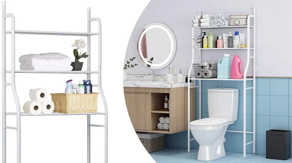 Stand depozitare cu 3 rafturi