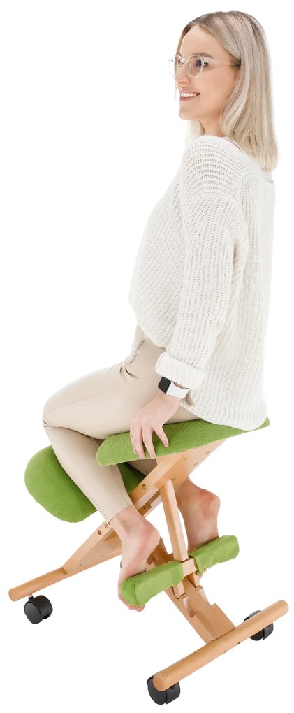 Scaun birou Grisel (Fag + verde). 1034271
