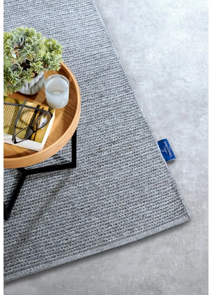 Covor gri țesut manual din lână 80x150 cm Francois – Villeroy&amp;Boch