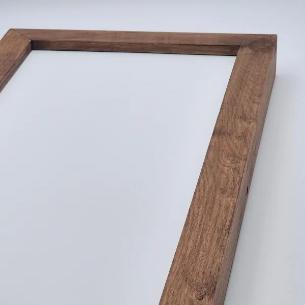 Plafonieră LED dimabilă Brilagi WOODY FRAME LED/50W/230V stejar 120x30 cm IP44 + telecomandă