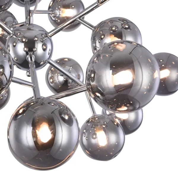 Maytoni MOD545PL-24CH - Lustră suspendată pe cablu DALLAS 24xG9/28W/230V fumurie