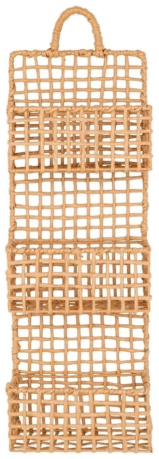 Raft în culoare naturală etajat din metal 25 cm Sines – House Nordic