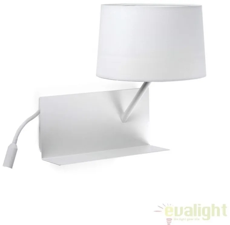 Aplica de perete / Lampa cu reader LED HANDY dormitor dreapta 28414