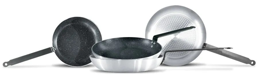 Tigaie din aluminiu cu suprafață antiaderentă Hendi Marble, ø 24 cm